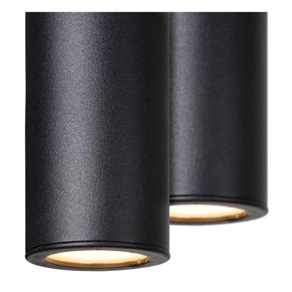 Lucide LORENZ - Pendant light - LED Dim. - 4x4W 3000K - Black - detail 2